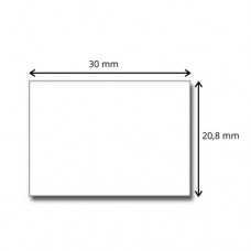 Etiket Sato PB-3 208 wit permanent Etiket Sato PB-3 208 wit permanent